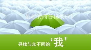 En son iş şablonu PPT