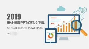 Download di diapositive PPT grafico statistico