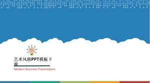 Sanat stili PPT şablonu indir