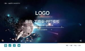 Modèle PPT de capacité industrielle et commerciale