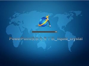 Download Gratis Template PowerPoint_liquid_crystal