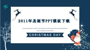 2011クリスマスPPTテンプレートのダウンロード