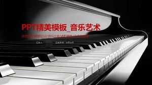 Bellissimo template PPT_music art