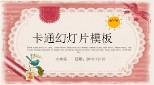 قالب عرض شرائح الكرتون