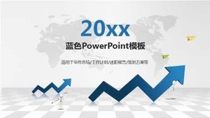 mavi kare arka plan şablonu