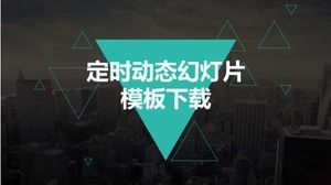 Download del modello di presentazione dinamica a tempo