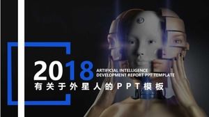 มีแม่แบบ PPT เกี่ยวกับมนุษย์ต่างดาว