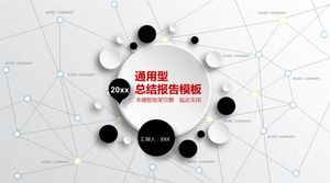 Szablon PPT - krawędź tła - płytka drukowana