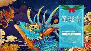 Modèle PPT dynamique de Noël