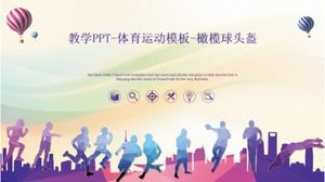 Mengajar PPT - Templat Olahraga - Helm Rugby