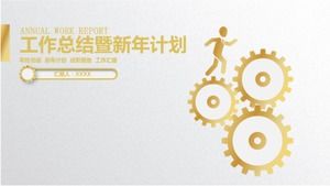 Golden Sunflower Free Template Download