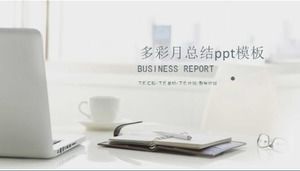 Красочный шаблон резюме месяца п.п.