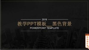 Modelo de ensino PPT __ fundo preto