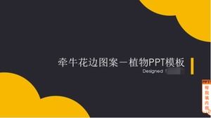 ลวดลายลูกไม้ผักบุ้ง - แม่แบบ PPT พืช