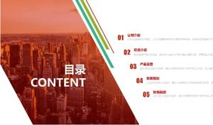 Șablon PPT de fundal Ambilight