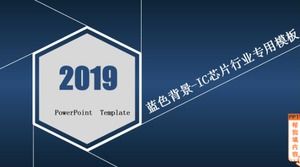 Fundal albastru - Șablon special pentru industria de cipuri IC