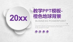 Modèle PPT dynamique - arrière-plan de propagande olympique