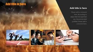 周年庆典图案PPT模板下载