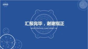 Design modello PPT download_Copertina classica