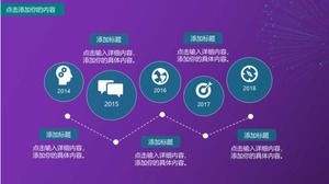 Lila PPT-Hintergrundbild