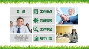 Modelo de PPT de estilo de arte