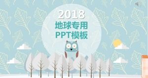 Modello PPT speciale per la Terra