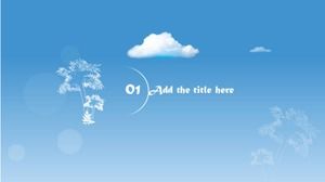 幻灯片模板-美丽的风景