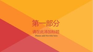 Plantilla PPT - fondo de personaje