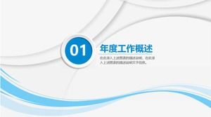 Modèle PPT de didacticiel étranger