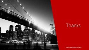 Styl szablon PPT _ wykwintna latająca czerwona rymowana sztuka