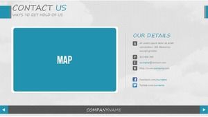 Biały prosty ogólny szablon PPT do pobrania