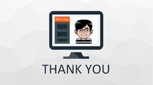 เทมเพลต PPT เฉพาะสำหรับอุตสาหกรรมแบบแผนแผนภูมิที่สวยงาม