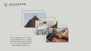 Unduhan materi template ppt buku perencanaan proyek perusahaan