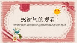 土撥鼠日-卡通PPT模板