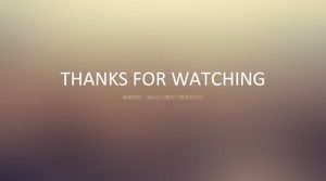 상단 테두리 배경 PPT-코코아 콩 색상