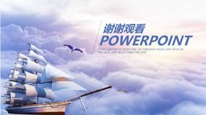 Enfes son teknoloji PPT şablonu indirme