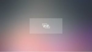 Tema multimídia __ Modelo de PPT de imagem cinza de radiação