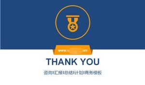 Șablon PPT de raport de lucru creativ