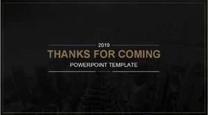 Șablon PPT clasic negru