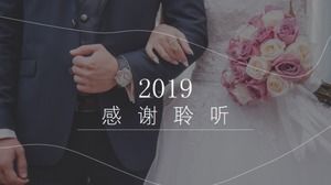 Forest theme wedding planning ppt template