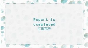 Pelatihan template ppt pertahanan proyek