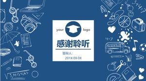 Plantilla ppt de defensa del proyecto de graduación de ingeniería civil