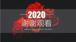 Template ppt perencanaan pernikahan impian