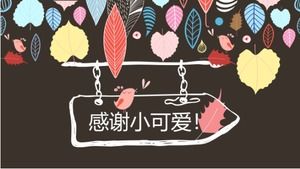 Dynamiczny szablon kreskówka zwierząt ppt