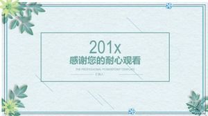 เทมเพลต ppt ธีมวรรณกรรมสด