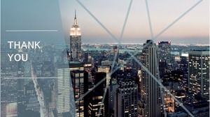 Modelo de ppt minimalista plano de negócios