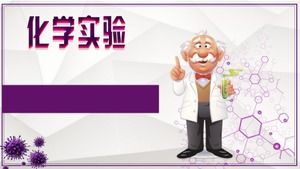 Kimya laboratuvarı ppt şablonu