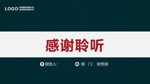 Modello ppt del rapporto di lavoro del direttore vendite