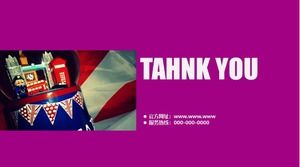 Children's English training ppt template