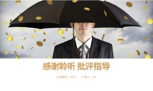 Modèle ppt de plan de travail annuel de projet d'ingénierie